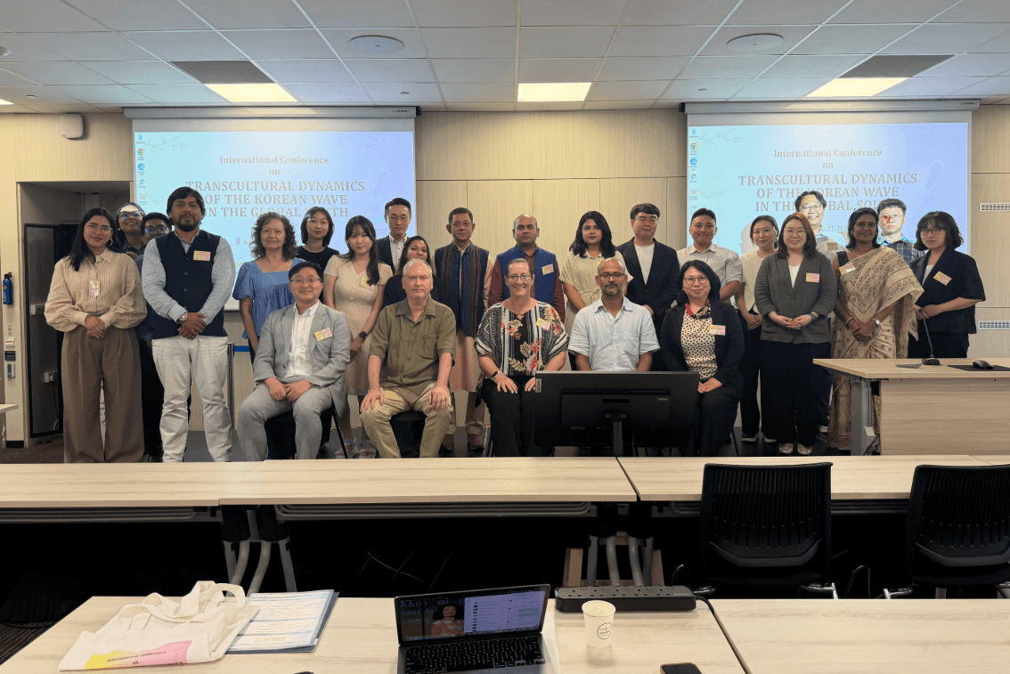 International Conference on Transcultural Dynamics of the Korean Wave in the Global South, held on 17 July 2026 at the National University of Singapore (NUS)