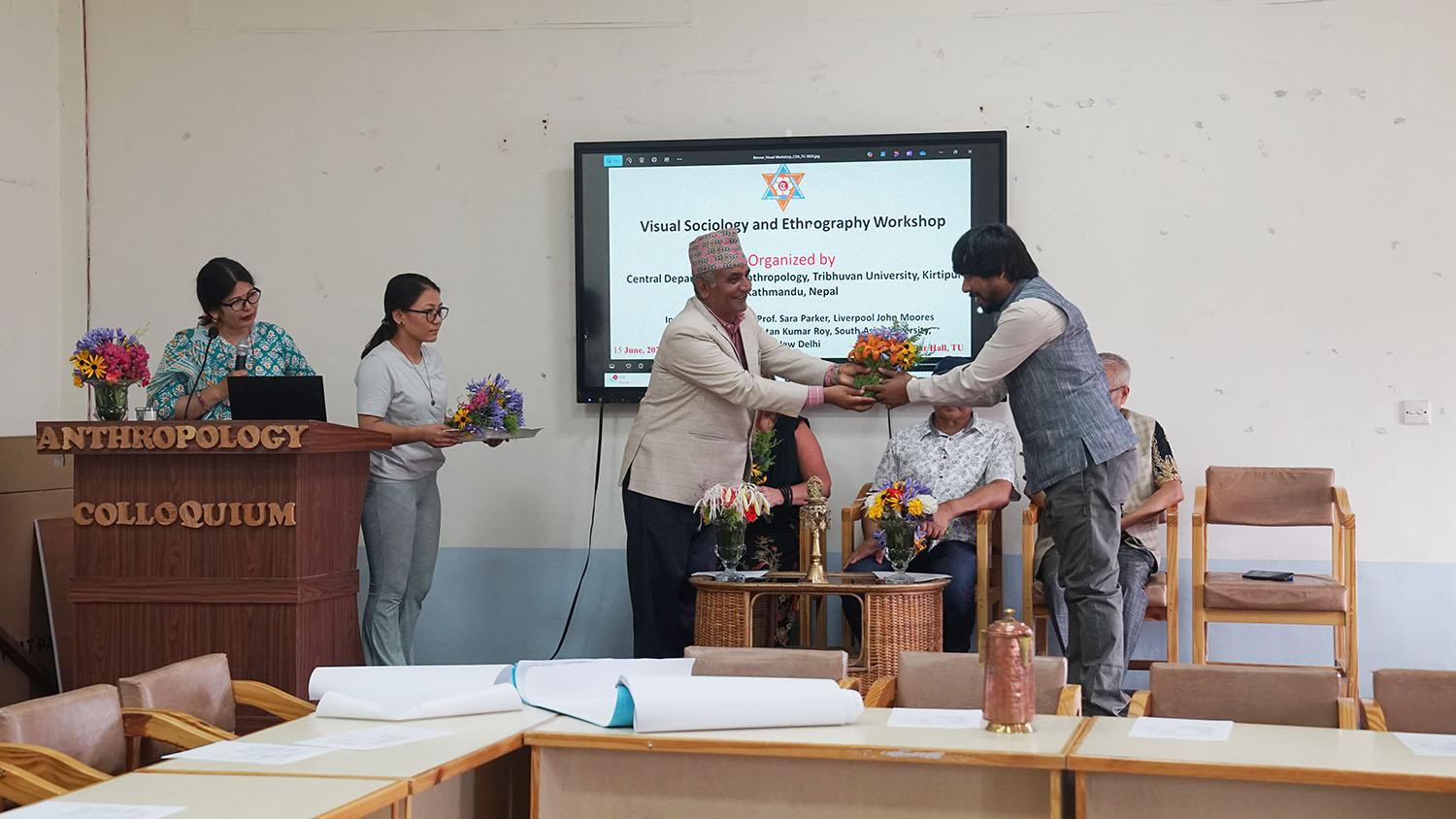 Director of SIMEC Research Center Conducted a Visual Ethnography Workshop at Tribhuvan University, Kathmandu, Nepal