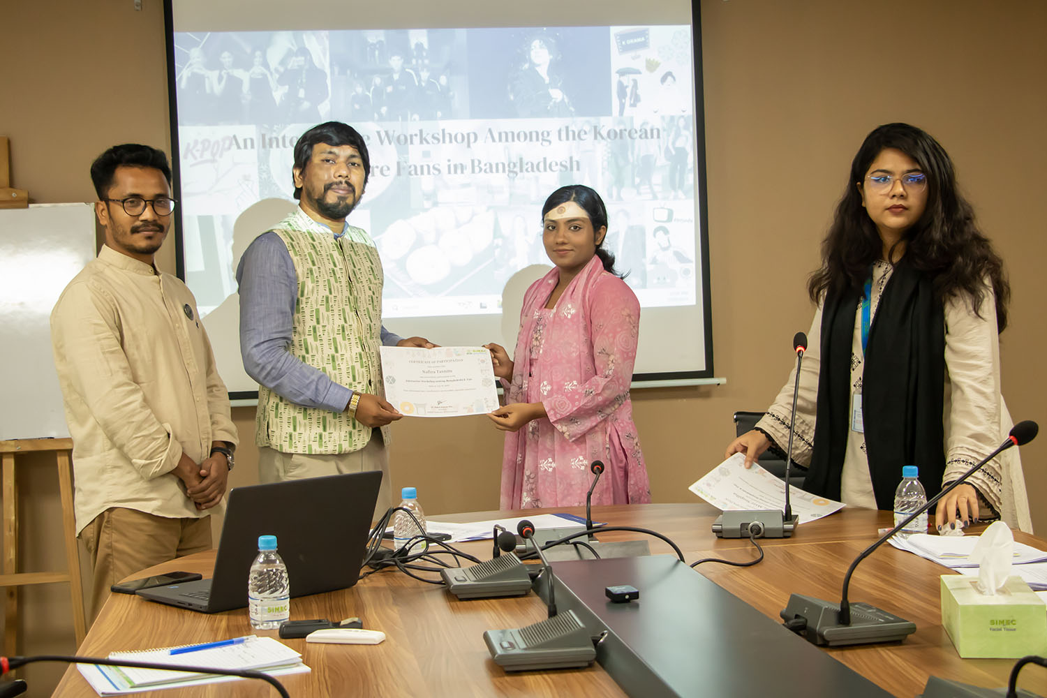 K-Fan Workshop – an interactive session celebrating Korean culture and fandom in Bangladesh