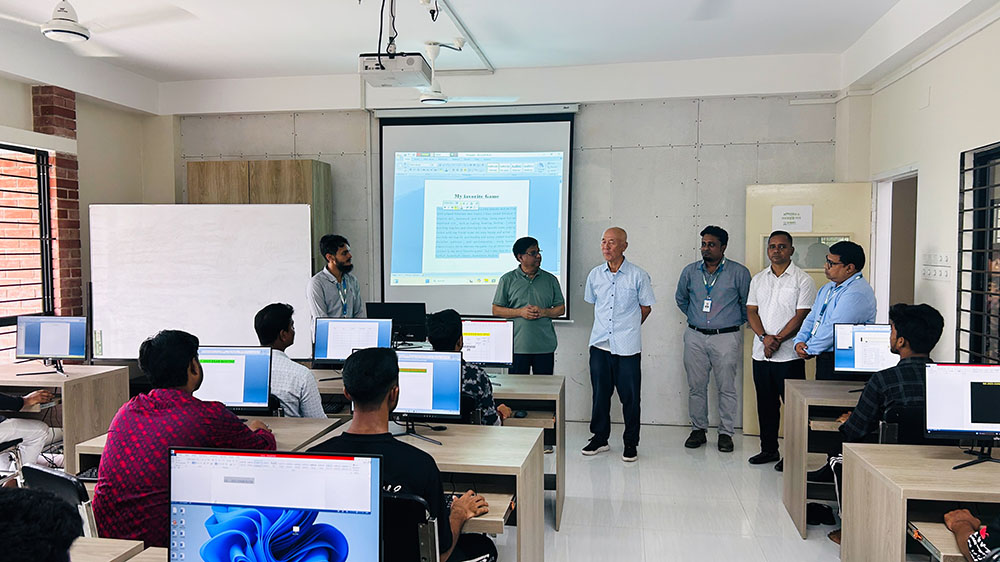 Foreign Deligates Visit - 28/08/2026 - Kalam Mondal IT Lab